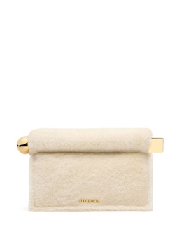 Сумка-клатч La Pochette Rond Jacquemus, нейтральный цвет 233ba3563213 | нейтральные цвета