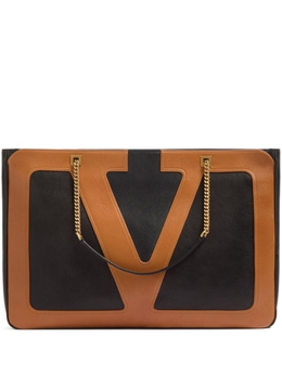 Сумка-тоут с логотипом VLogo Signature Valentino Garavani, черный wb0r12ptj | черный