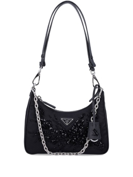 Сумка через плечо Re-Edition Prada, черный 1bc204yro2c4qf0632 | черный