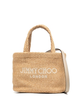 Пляжная сумка-тоут Jimmy Choo, нейтральный цвет j0001643890 | нейтральные цвета