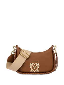 Сумка на плечо с логотипом Love Moschino, коричневый jc4128pp1mlj0 | коричневый