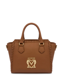 Сумка-тоут с логотипом Love Moschino, коричневый jc4126pp1mlj0 | коричневый