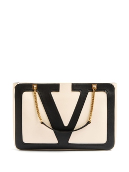 Сумка-тоут с логотипом VLogo Signature Valentino Garavani, нейтральный цвет wb0r13ptj | нейтральные цвета