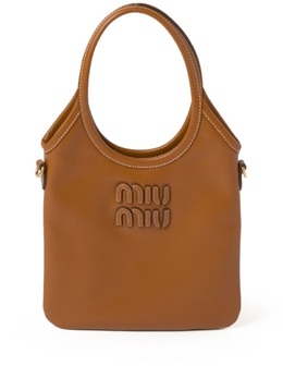Сумка-тоут Ivy Miu Miu, коричневый 5ba281voln2crw | коричневый