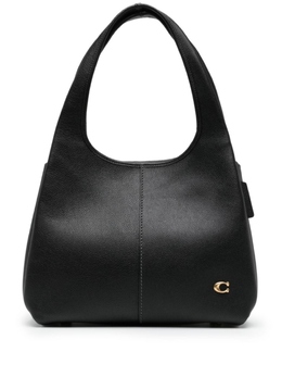 Сумка-тоут Lana из зернистой кожи Coach, черный cm544 | черный