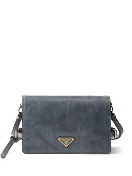 Prada leather shoulder bag 27218185