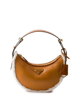 Маленькая сумка Prada из овчины, коричневый 1bc194voox2ctt | коричневый