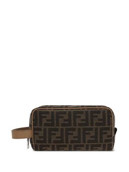 Fendi small FF-jacquard wash bag 27595557