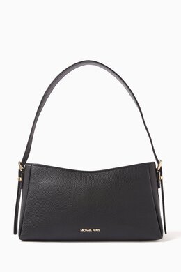 Michael Kors Medium Moore Shoulder Bag in Leather 217929647_13