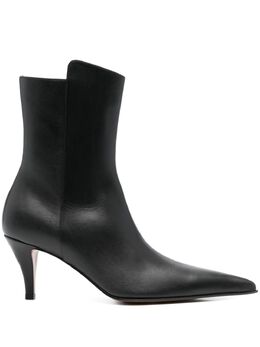 Alexander McQueen 80mm leather boots 25064404