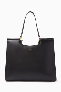 Dolce & Gabbana Large Sicily Shopper Tote Bag in Calfskin 217918936_2709
