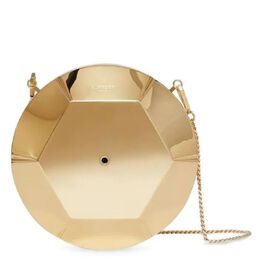 Burberry Paillette Shaped Clutch - Gold-Tone 8038188