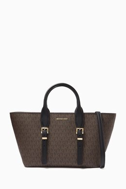 Michael Kors Small Moore Logo Tote Bag in Coated-canvas 217929809_15