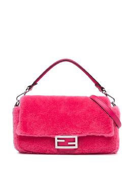 Fendi 2010-2024 Shearling Baguette satchel 27589167