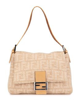 Fendi 2000-2010 Zucca Wool Mamma Forever shoulder bag 27687200