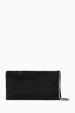 Benedetta Bruzziches Your Best Friend La Petite Clutch Bag in Crystal Mesh 217990586_2709