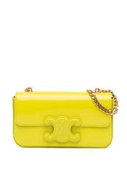 Celine 2022 Triomphe Calfskin Cuir Chain shoulder bag 27570082