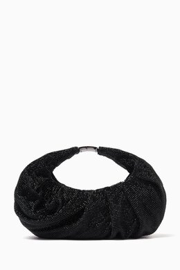Benedetta Bruzziches Small Yennefer Bag in Rhinestone Mesh 217442285_2709