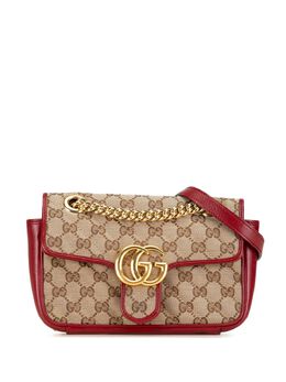 Gucci 2000-2015 Mini GG Canvas Marmont Matelasse Flap crossbody bag 27710548