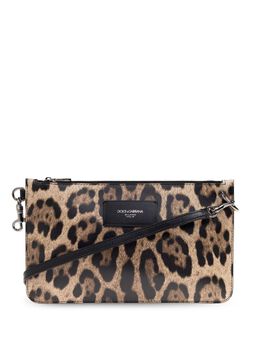 Dolce & Gabbana leopard-print toiletry bag 27575135