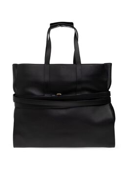 Moschino Tie Me leather tote bag 27592586