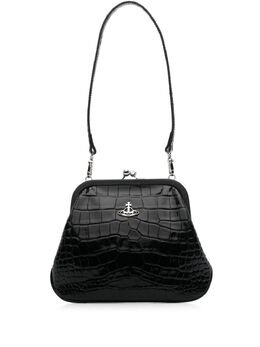 Vivienne Westwood croc-embossed clutch bag 27643751