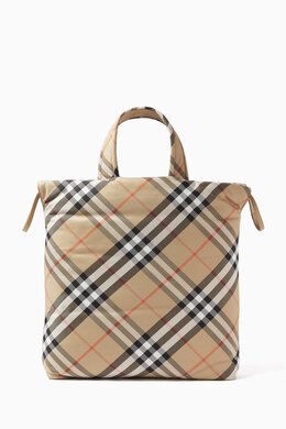 Burberry Check Tote Bag 217823612_15