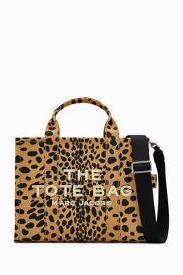 Marc Jacobs The Medium Tote Bag in Animal-print Canvas 217885791_15