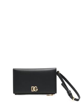 Dolce & Gabbana logo-lettering clutch bag 27650009
