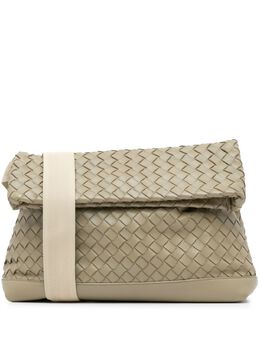 Bottega Veneta 2012-2023 Nappa Intrecciato Fold Over crossbody bag 27713312