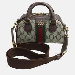 Gucci Beige/Ebony Ophidia Shoulder Bag 1087327