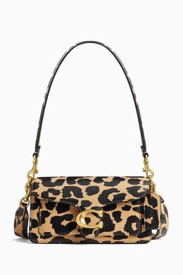 Coach Tabby 20 Shoulder Bag in Leopard-print Leather 217774564_15