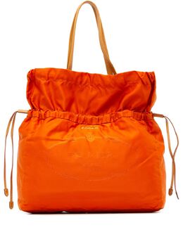 Prada 2000-2023 Tessuto Logo Drawstring tote bag 27777418