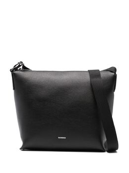 Sandro leather messenger bag 23749221