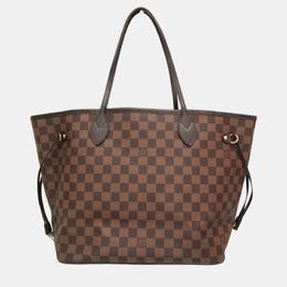 Louis Vuitton Ebene Damier Neverfull MM Tote Bag 1088036