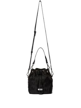 MSGM logo-lettering bucket bag 23850197