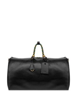 Moschino zip-up leather duffle bag 26551423