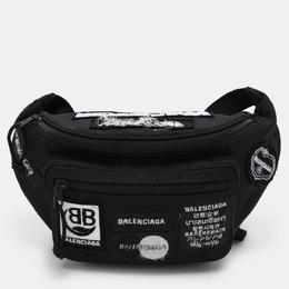 Balenciaga Black Nylon Explorer Belt Bag 1088716