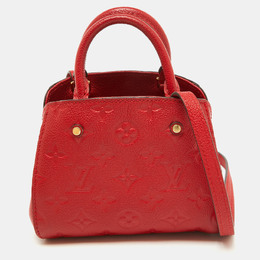 Louis Vuitton Cherry Monogram Empreinte Leather Montaigne Nano Bag 1086962