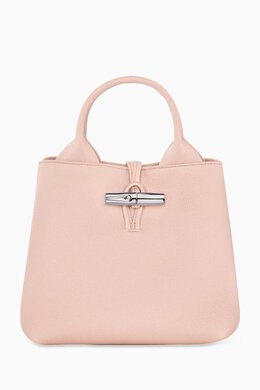 Longchamp Small Le Roseau Tote Bag in Leather 217634209_171