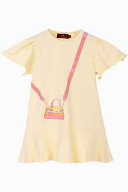 Aigner Crossbody Bag-print Dress in Cotton 217847939_232