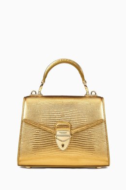 Aspinal of London Mini Mayfair® 2 Top-handle Bag in Lizard-embossed Leather 217948313_248