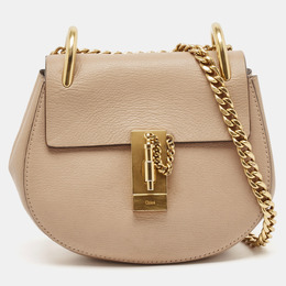 Chloe Beige Leather Small Drew Shoulder Bag 1089354