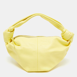 Bottega Veneta Yellow Leather Mini Double Knot Bag 1088202