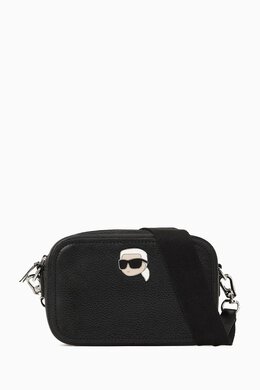Karl Lagerfeld Ikon Camera Bag in Pebbled Faux Leather 217903059_13