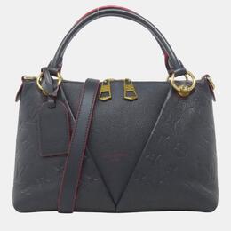 Louis Vuitton Marine Rouge Empreinte V Tote BB Handbag 1091904
