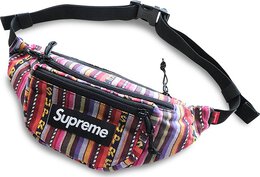 Сумка Supreme Woven Stripe Waist Bag Multicolor, разноцветный ss20b10 multicolor | multi-color