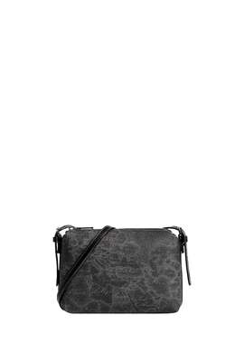 Женская сумка через плечо geo black с узором черная Alviero Martini 108815676 | nero