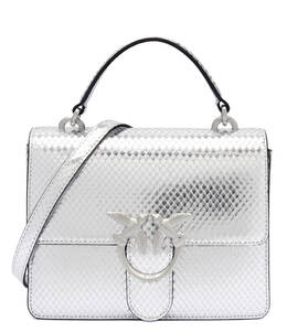 Сумка-тоут Pinko LOVE ONE, серебро pi244w000143b8100os | argento