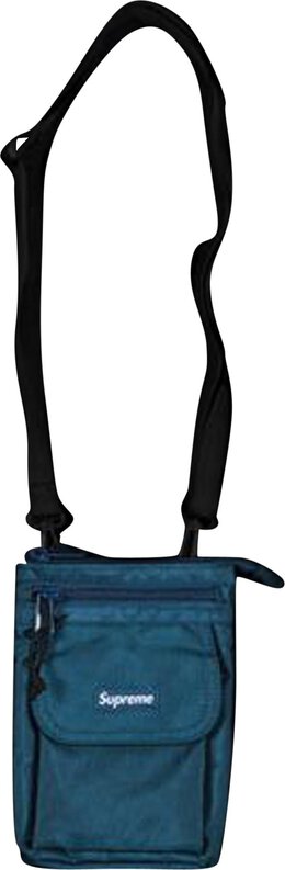 Сумка Supreme Shoulder Bag Teal, синий fw19b11 teal | blue
